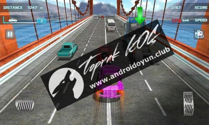 Turbo Racing 3D v1.2 MOD APK - PARA HİLELİ