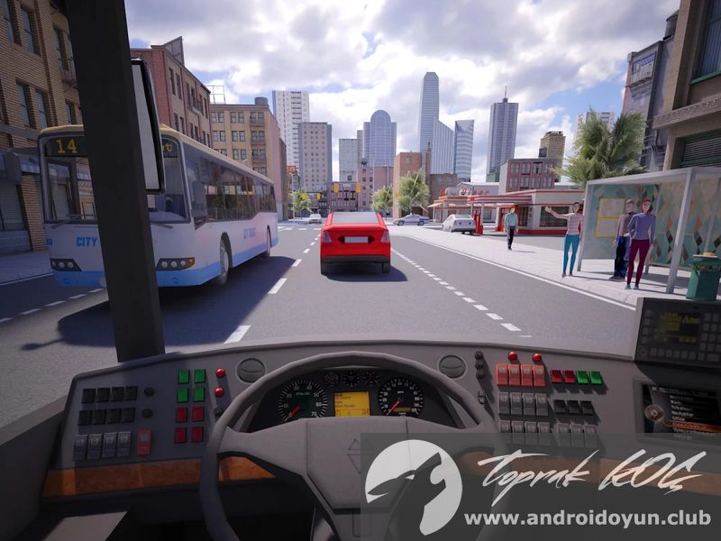 Bus Simulator PRO 2016 v1.0 MOD APK  PARA HİLELİ