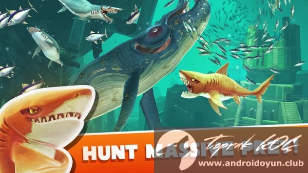 hungry shark world mod apk 4.5.0