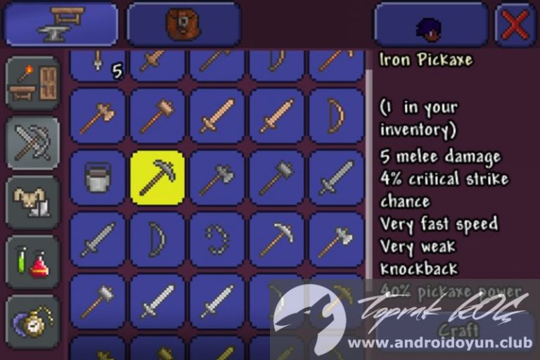 Terraria v1.2.11979 MOD APK MEGA HİLELİ