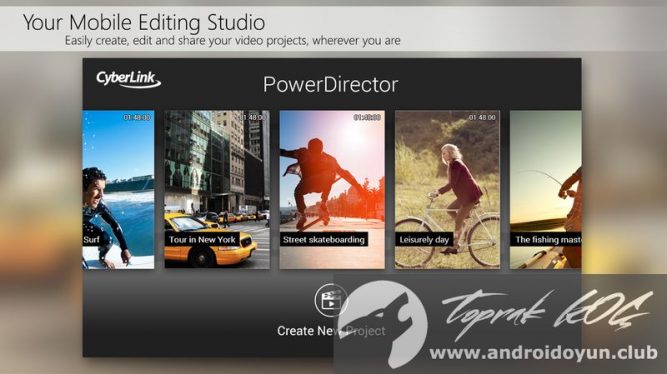 powerdirector video editor