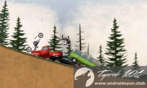 stickman downhill motocross hileli 36mb androidoyun