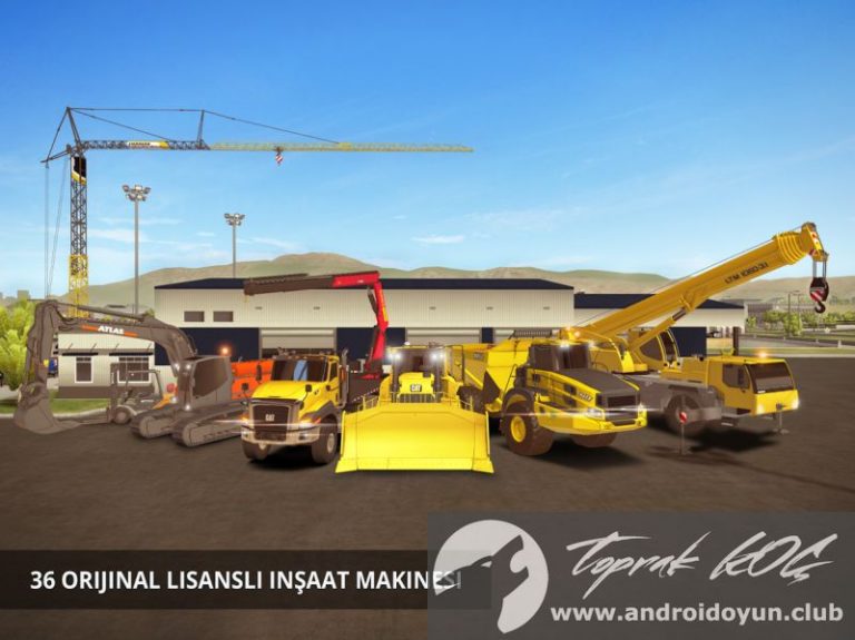 Construction Simulator 2 v1.03 MOD APK – PARA HİLELİ (Android 4.0+)