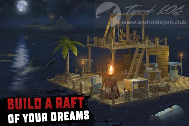raft survival mod apk free craft
