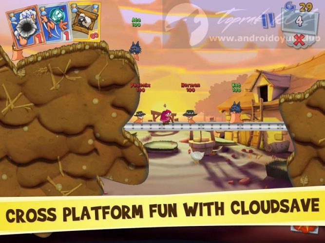 Worms 3 v2.06 MOD APK MEGA HİLELİ