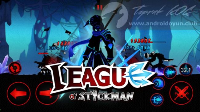 League Of Stickman 2018 Ninja Arena V5 1 2 Mod Apk Mega Hileli
