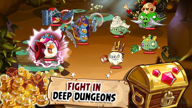 Téléchargez Angry Birds Epic Mod APK latest v3.0.27463.4821 pour