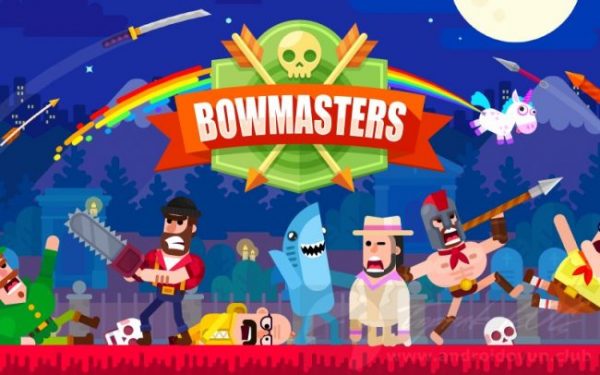 bowmasters mod apk unlocked all characters 2.12.4