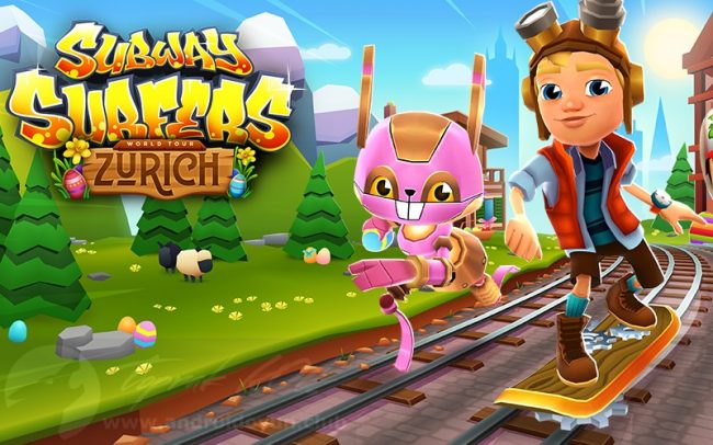 Android için Subway Surfers Zurich APK 2023 v2.2.0 İndir