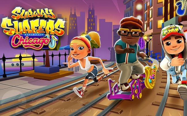 subway surfers chicago modded apk download