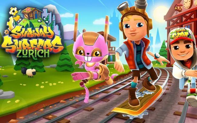 Android için Subway Surfers Zurich APK 2023 v2.2.0 İndir