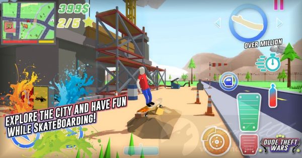 Dude Theft Wars v0.9.0.3 MOD APK – PARA HİLELİ