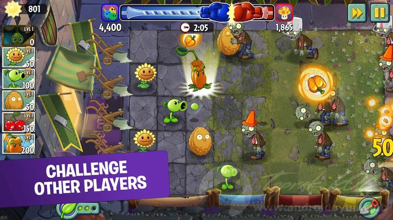 Plants Vs Zombies 2 V9.1.1 Mod Apk – Mega Hi̇leli̇