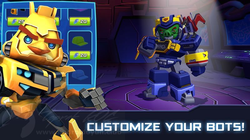 Angry Birds Transformers v2.15.0 Apk Mod [Dinheiro Infinito]