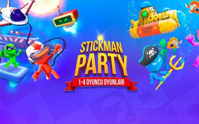 Stickman Party Mod Apk v2.3.8.3 (Unlimited Money and Gems)